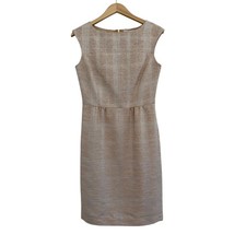 Tory Burch Sheath Cocktail Mini Dress Womens Size 4 Formal Gala Event Pink Beige