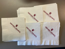 CAESAR'S PALACE COCKTAIL NAPKINS WITH LOGO LOT OF 35