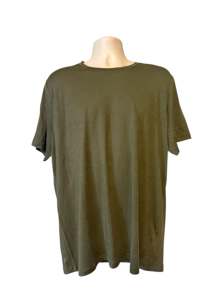 Camisa Icebreaker Tech Lite II SS para hombre XL verde Loden nueva con etiquetas lana merino Foto 2 de 4