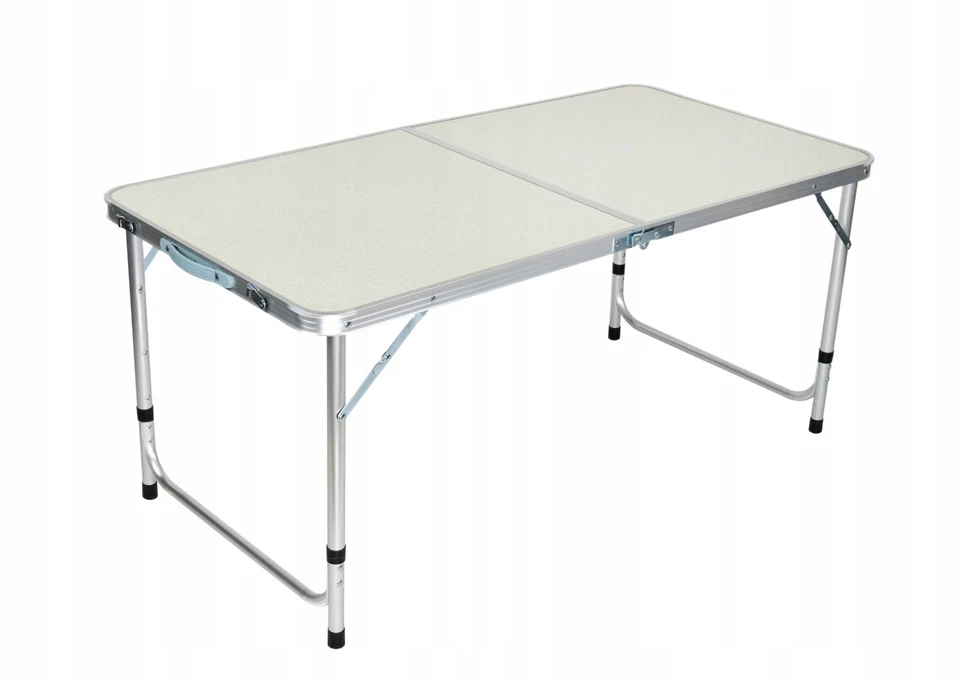 Tavolo pieghevole da campeggio tavolo richiudibile da giardino e festa - Immagine 2 di 4