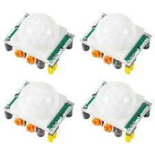 HC-SR501 PIR Motion Sensor Module Pyroelectric Infrared Human Detector 4 PCS