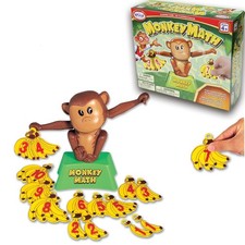 POPULAR PLAYTHINGS Monkey Math Balance Game, Simple 3.75 x 11 x 8.5 inches