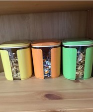 TUPPERWARE SKYLINE MANHATTAN 1,5L DOSE GELB ODER GRÜN ODER ORANGE BEHÄLTER BOX