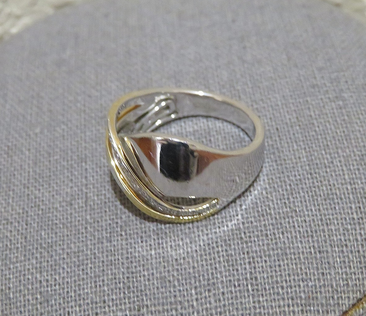 EFFY Diamond Crossover Statement Ring - with Diam… - image 5