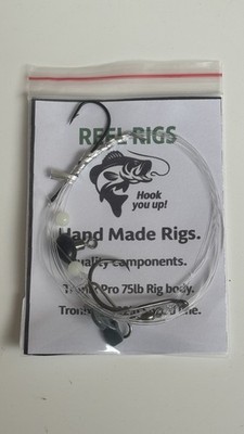 20 x Pulley Pennel Rigs Meeresangeln Rigs Dorsch, Barsch, Rochen Smoothhounds, 