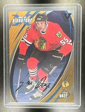 2002-03 Be a Player Signature Series Auto Gold Vault SP Eric Daze