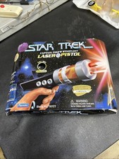 Star Trek Captain Pike's Starfleet Laser Pistol Playmates 1997 Stock No 16127 🔥