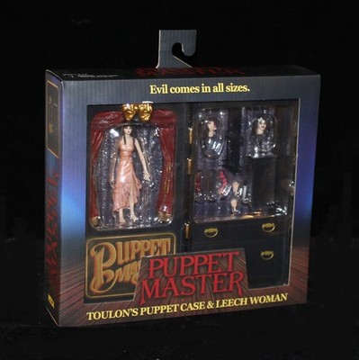 NECA PUPPET MASTER - PUPPEN KASTEN UND LEECH FRAU - 2 Pack Aktionfiguren-Set OVP