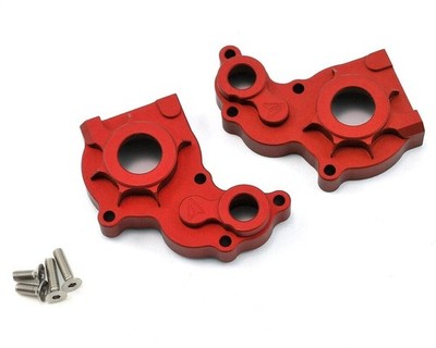 Vanquish SCX10 Aluminium Getriebegehäuse Rot Eloxiert VPS01185 