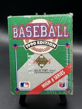 New 1990 Upper Deck Baseball Cards High Number Series Box Factory Sealed 701-800