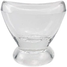 Glass Eye Wash Cup for Eye Rinse,Cleansing with Storage Container