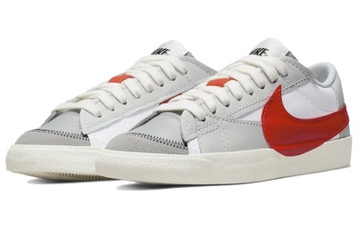 Nike Blazer Low 77 Jumbo Mens 9 White University Red DQ8769-100 Nike Blazer Low  main image 2