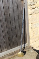 Antique Longcase Grandfather Clock Pendulum 1.56kg 5" dia x 108cm incl fittings