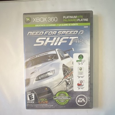 Need for Speed: Shift Platinum Hits Xbox 360 w/ Manual NTSC