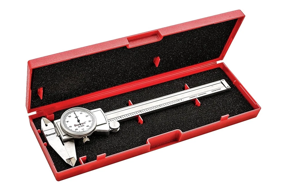Versatile Stainless Steel Dial Caliper - 0-6" Range, .001" Accuracy, Fitted Case - Image 4 of 4