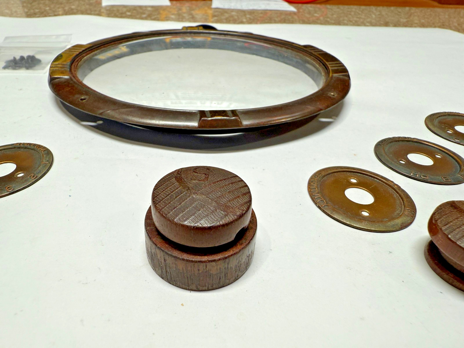 EH Scott Masterpiece OR Super XII 12 Full Escutcheon and Knob Set