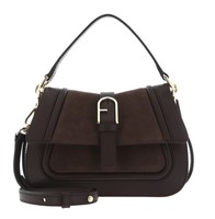 Furla Flow Top Handle L Schultertasche Tasche Toni Espresso Dunkelbraun Neu