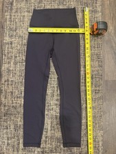 Lululemon Black High Waisted Leggings Size 4 Full Length Yoga Athleisure