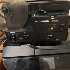 CHINON 2500GL Dual Super 8 Regular 8mm Vintage Cine Projector