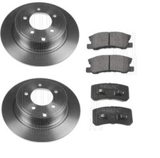 ADATTO PER JEEP COMPASS PATRIOT CHRYSER SEBRING PASTIGLIE FRENO A DISCO POSTERIORI