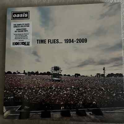 OASIS ''TIME FLIES... 1994-2009'' NUMMERIERT 4 LP COLORED VINYL BOX SET RSD 2025 NEU