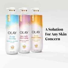Olay Intensely Hydrating Body Wash Hyaluronic Serum Complex Choose Your Scent 