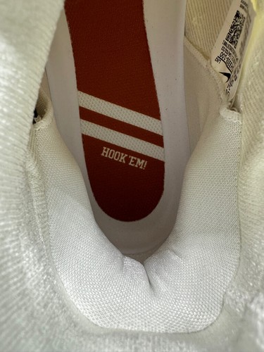 NEW Nike Men's SZ 14 Alpha Menace Elite 3 TEXAS LONGHORNS Football Cleats RARE - Picture 6 of 10