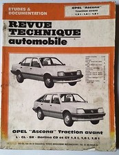 Revue technique Opel ASCONA
