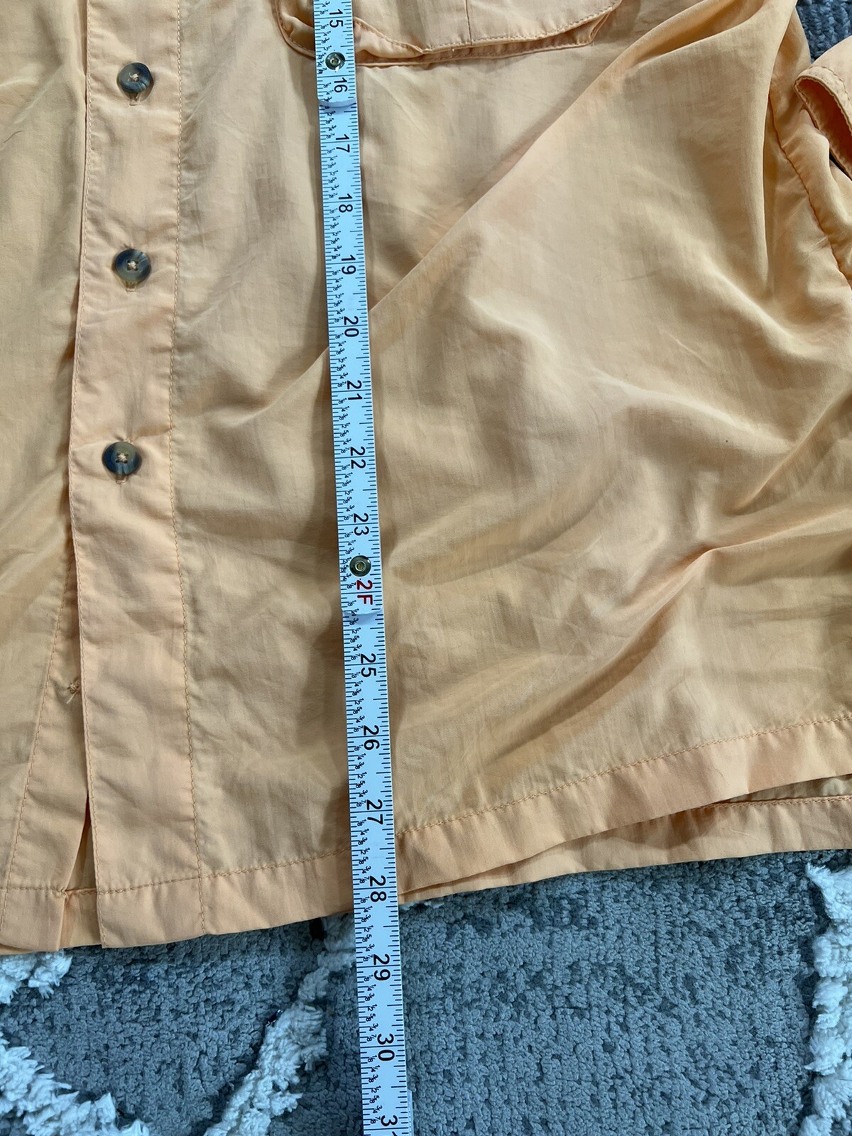 Sportsman’s Warehouse Orange vented long sleeve shirt… Gem