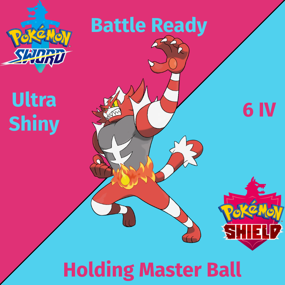 Pokemon Sword and Shield ULTIMATE PACK // Ultra Shiny 6IV -  Denmark