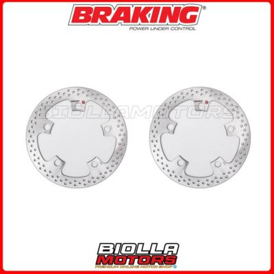 SATZ BREMSSCHEIBEN VORNE BRAKING HONDA CROSSTOURER 1200 2015 - [FEST] 2xRH700