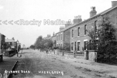 hmm-75 Street View, Queens Road, Hazel Grove, Stockport, Cheshire. Foto