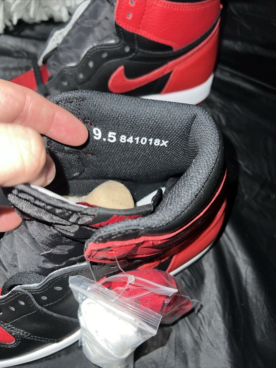 Jordan 1 Retro High OG 'Banned' 2016 Size 9.5 555088-001 | eBay Jordan 1 Retro High OG 'Banned' 2016 Size 9.5 555088-001 | eBay