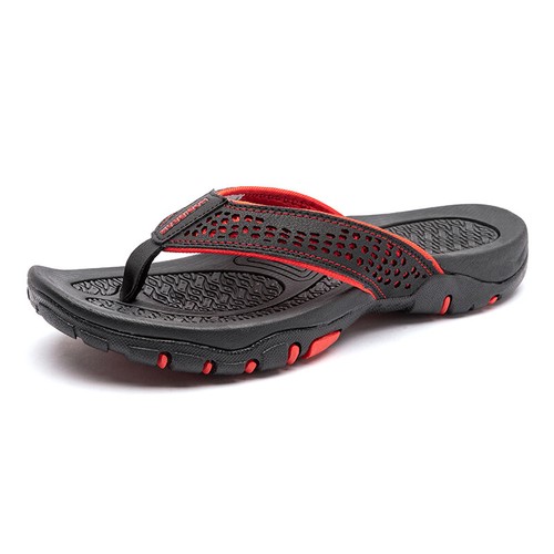 Herren Sandalen Flip Flops Schlüpfen Urlaub Schieberegler Pool Zehensteg Größe - Bild 5 von 20