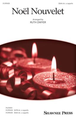Noël Nouvelet SSAA Divisi a cappella Sheet Music