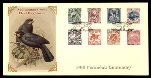 Mayfairstamps New Zealand FDC 1998 Pictorial Stamps Birds First Day Cover aas_55