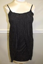 Versace for  H&M black Pelle Borchie Gold Beaded Dress Size 2 (dr400