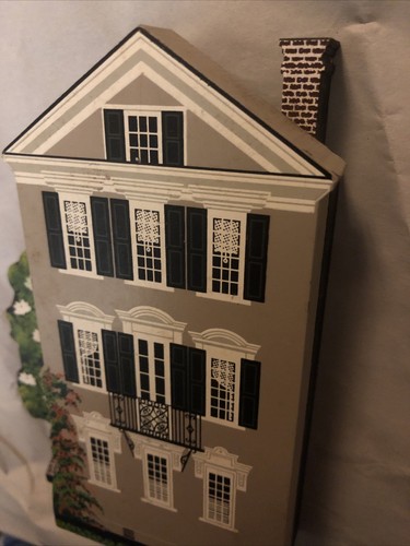 Vintage Charleston South Carolina Three Sisters House Wood model Miss Eugenia - Picture 4 of 9