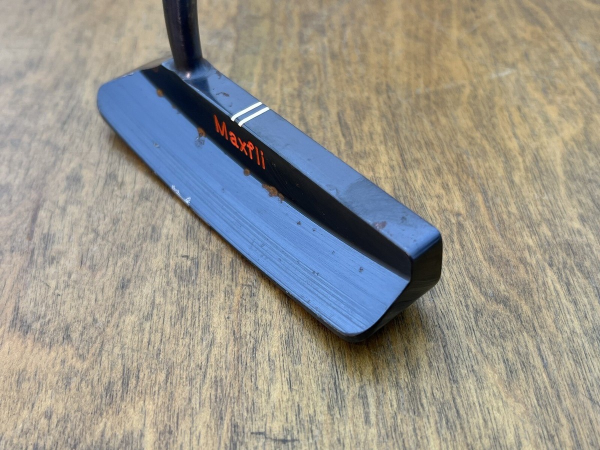 MAXFLI TAD MOORE TM-2 Milled Putter Head Only Right Handed Black