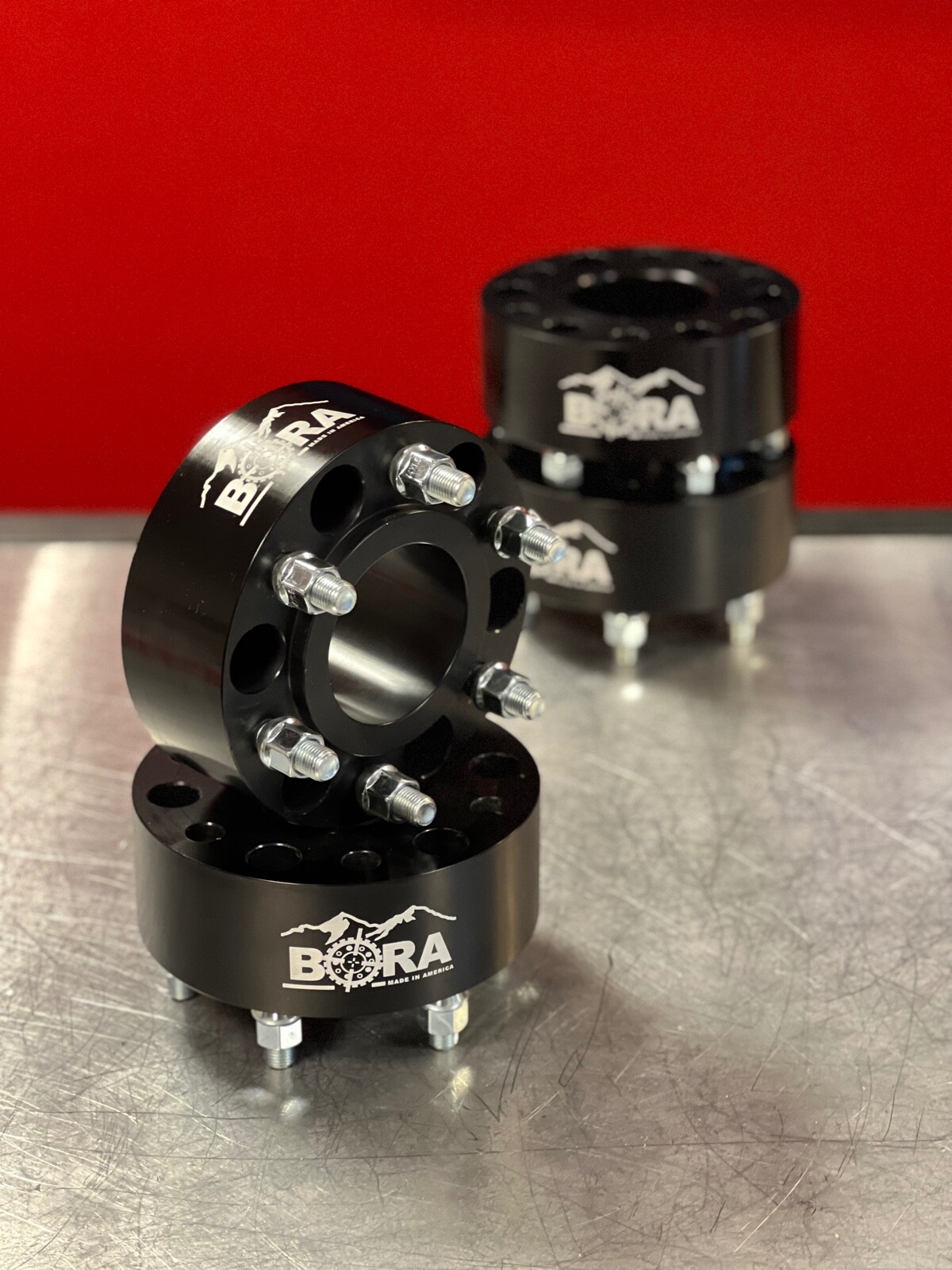 BORA Adapters for Chevy Silverado 1500 (77.8 to 106CB), 2.5" (4) Made