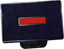 Trodat Replacement Ink Cartridge 6/56 - pack of 3 Color blue-red