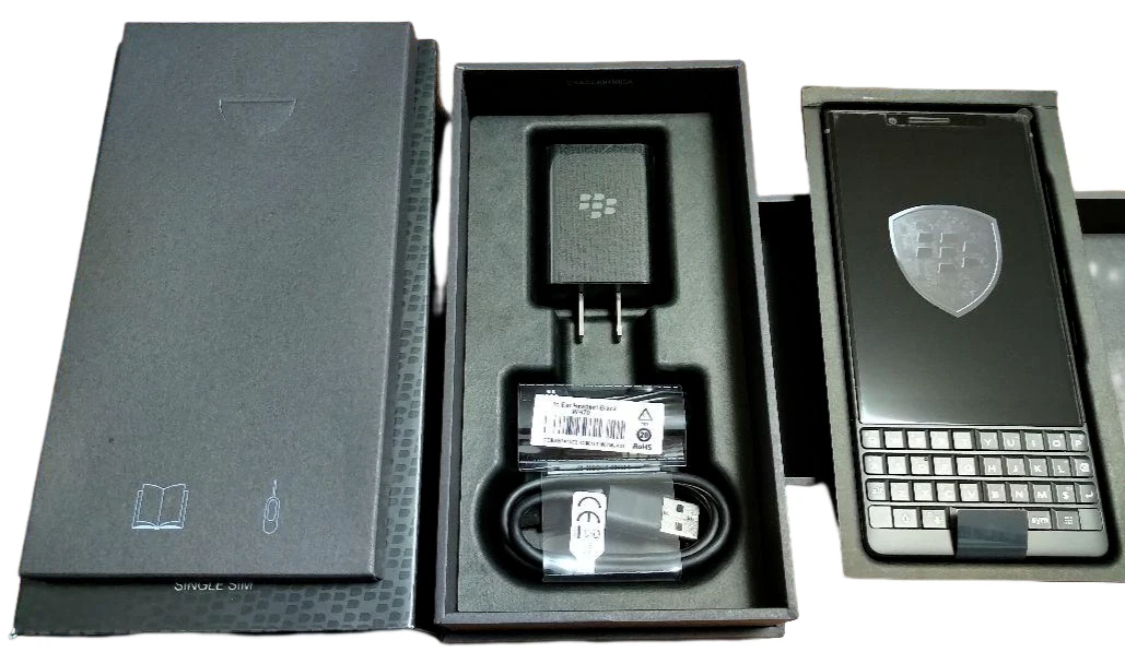 NEW Blackberry Key2 Black Ram 6GB Rom 128GB Android SIM Free BBF 100-9 JPN Model