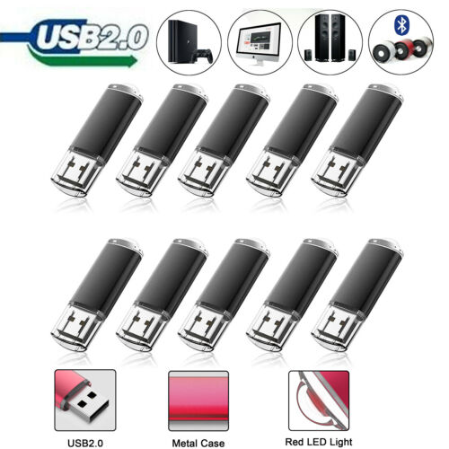 1/2/5/10Stück 1GB 2G 4G 8G 16G 32GB USB 2.0 Speichermedien Stick Flash Drive Pen - Bild 1 von 25