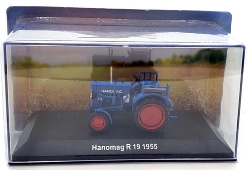 Hachette 1/43 Scale Model Tractor HL21 - 1955 Hanomag R19 - Blue - Picture 4 of 4