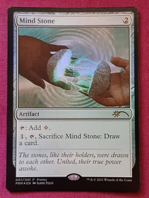 Magic The Gathering WIZARDS PLAY NETWORK FOIL MIND STONE artifact