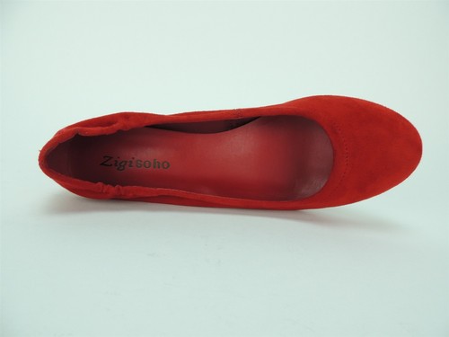 ZIGI Soho Women's Candace Block-Heel Pumps Red Size 7 M - Picture 5 of 6