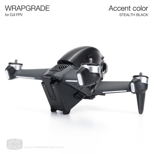 WRAPGRADE Skin Wrap for DJI FPV Drone Accessory / Accent Color - Picture 51 of 106