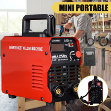 Portable Electric Welder 220V MMA-250 DC Mini Stick Welding Machine with Mask UK