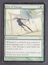 MTG - 1x Rite of Passage - Fifth Dawn - Played - MP - Rare - Magic The Gathering