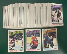1976-77 O-Pee-Chee Hockey SET BREAK singles - stars, commons, HOFers, #1-132